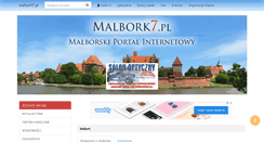 Desktop Screenshot of malbork7.pl