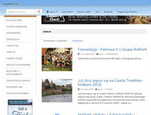 Tablet Screenshot of malbork7.pl